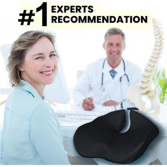 X Large Seat Cushions for Office Chairs– Pressure Relief Seat Cushion - Picture 3 of 7